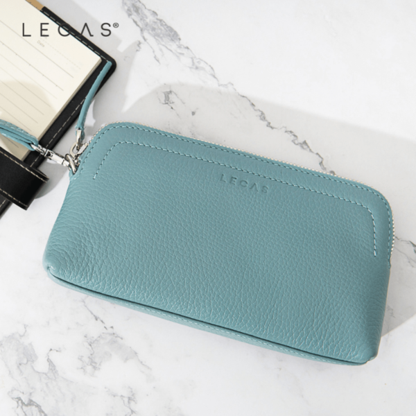 Customized Full Grain Leather Wallet In Rectangle Shape From The Vietnam Supplier
