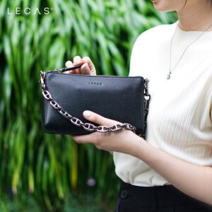 Customized Leather Crossbody Rectangle Bag From The Vietnam Supplier