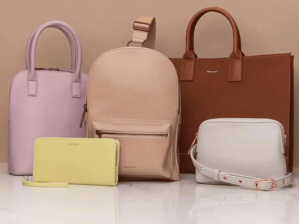 Vegan leather bags brands sale