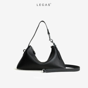 Adjustable-Shaped Soft Leather Shoulder Bag | Genuine Leather Handbag Manufacturer Vietnam