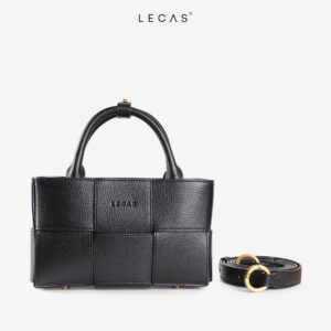 BOTT200 Woven Leather Crossbody Bag | Genuine Leather Handbag Manufacturer Vietnam