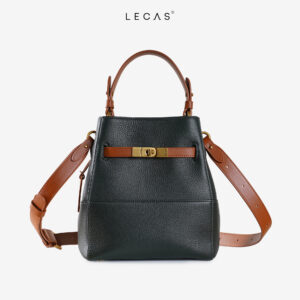 Modern Leather Bucket Bag | Genuine Leather Handbag Manufacturer Vietnam
